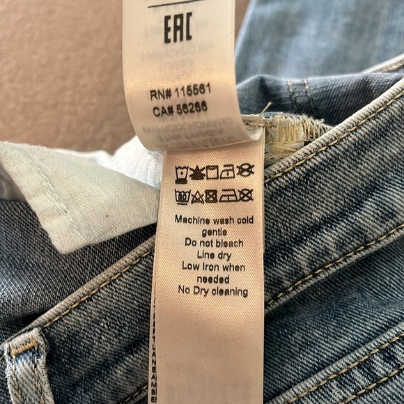 7 FOR ALL MANKIND NWOT Roxanne Ankle Jeans in Bailly - size 24 - Picture 7 of 16